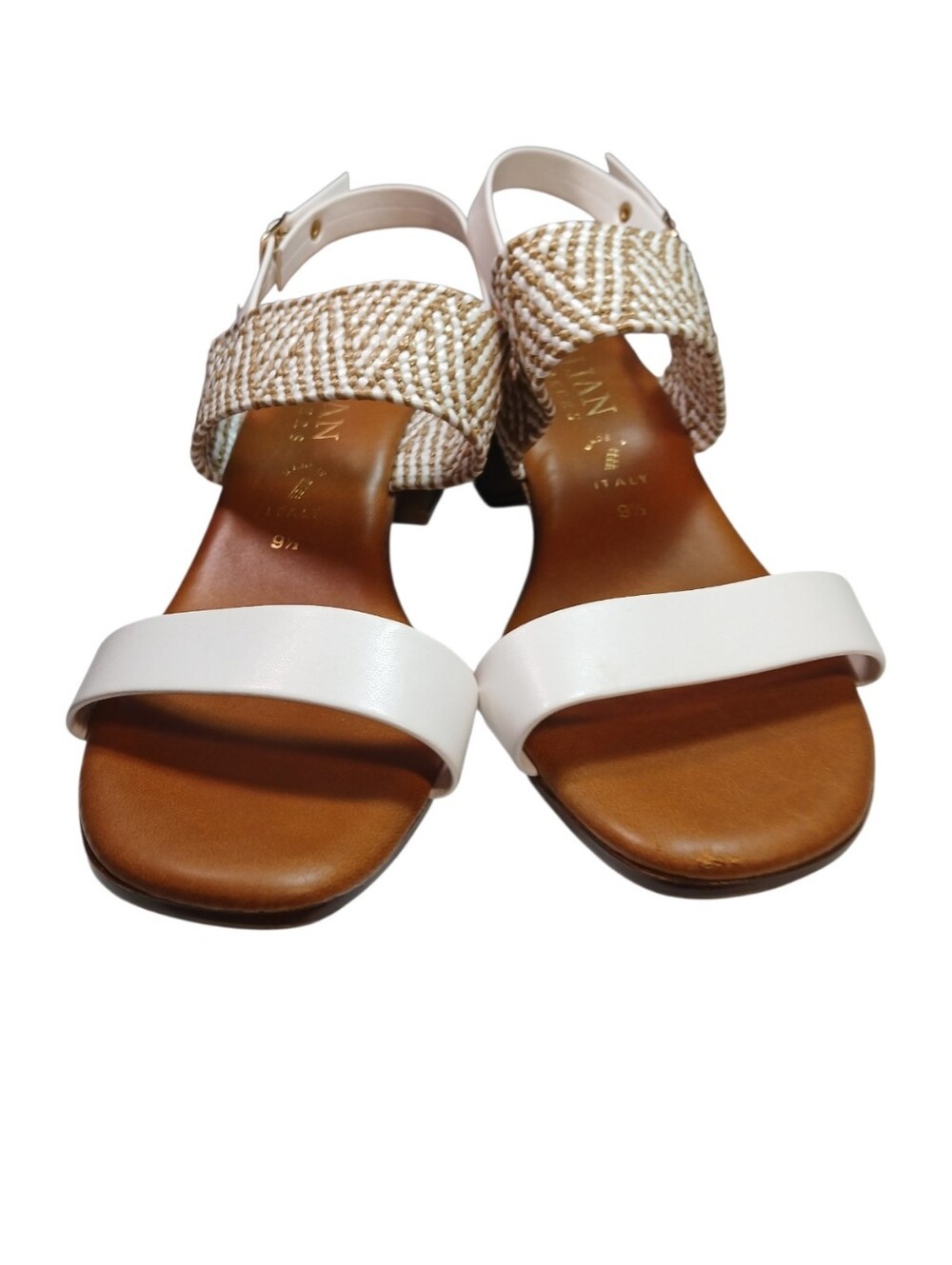 Italian Shoemaker 2" Heel Sandals sz 9.5 - Picture 5 of 9